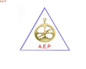 Escudo AEP con triangulo